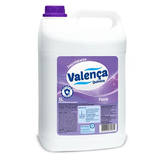 Imagem do produto DESINFETANTE 5L FLORAL VALENCA