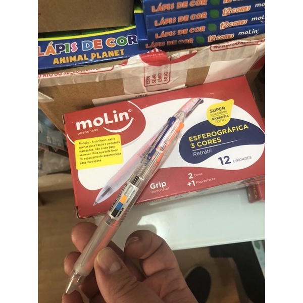 Imagem do produto KIT CANETA ESF SUNSET 5 CORES AT BRASIL