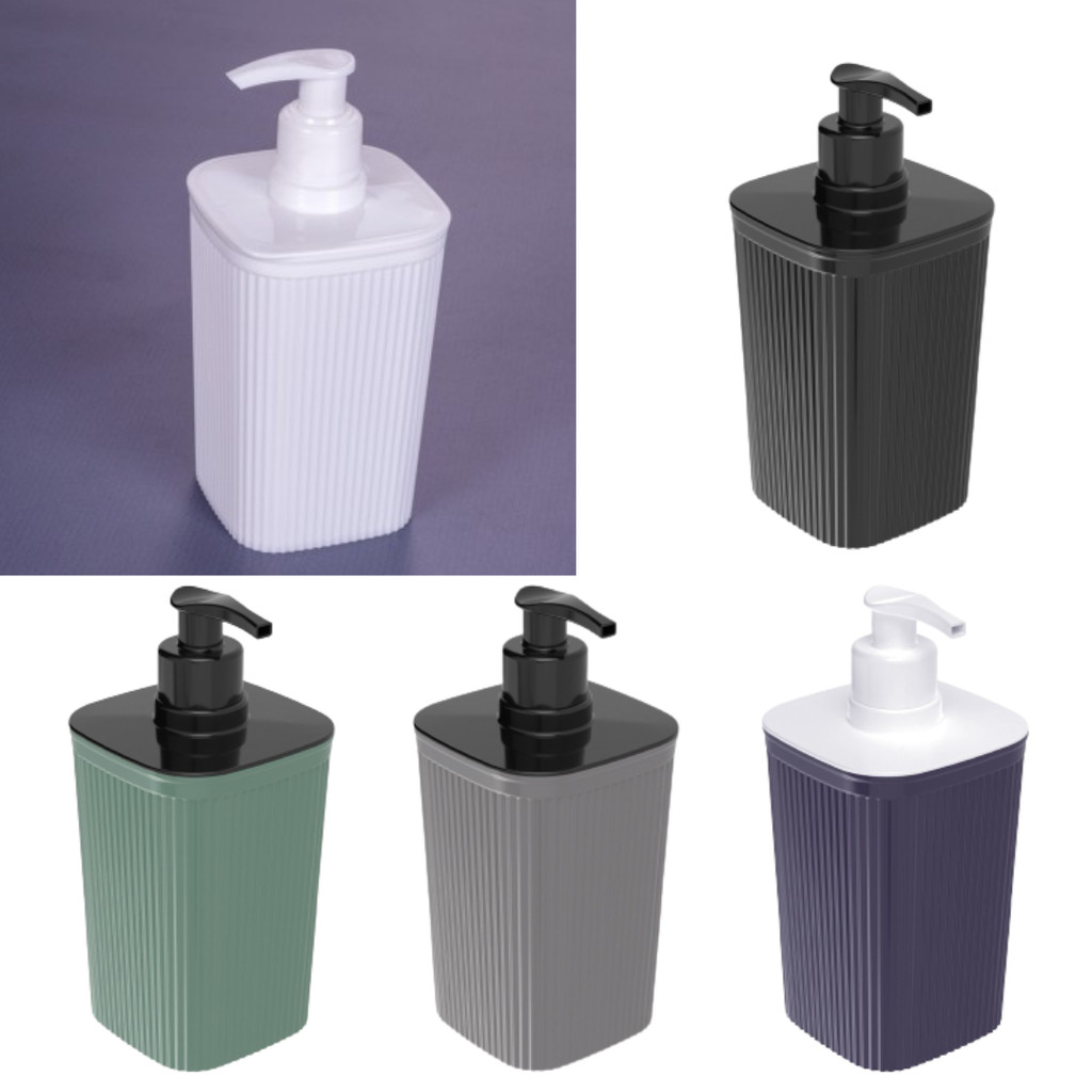 Imagem do produto PORTA SABONETE LIQUIDO 420ML FRISOS PTO 13817 AT BRASIL