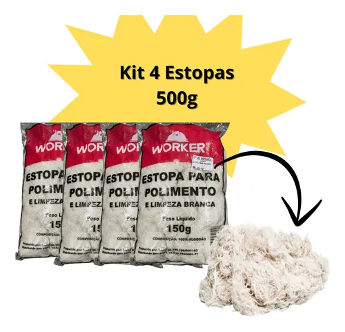 Imagem do produto ESTOPA 150GR WORKER