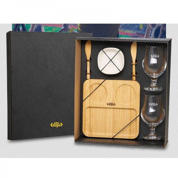 Imagem do produto KIT P/ PETISCO C/ 4 PCS HM18 SQU