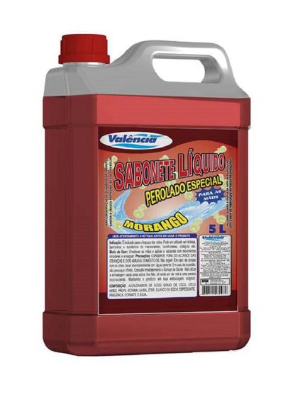 Imagem do produto SABONETE LIQ PEROLADO 1L MORANGO VALENCA