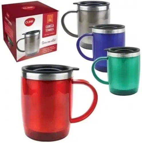 Imagem do produto CANECA TERMICA 475ML C/ TAMPA SQ4298 SQU