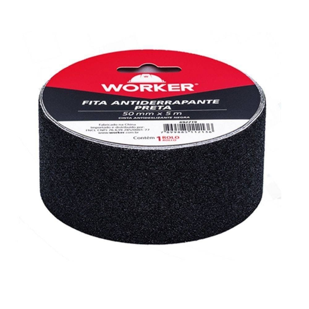 Imagem do produto FITA ANTIDERRAPANTE 50MMX20M PT WORKER