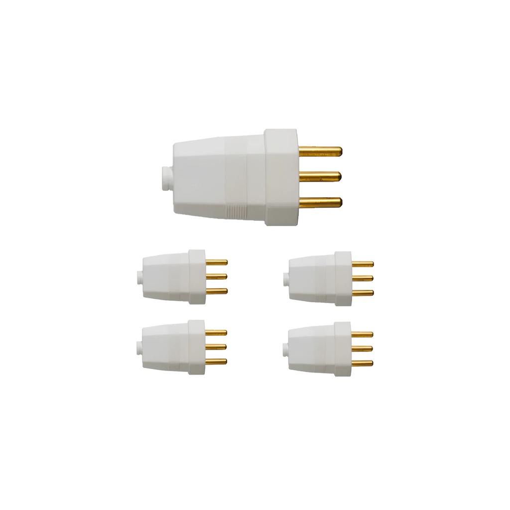 Imagem do produto PLUGUE MACHO 90° 2P+T 20A CINZA ILUMI