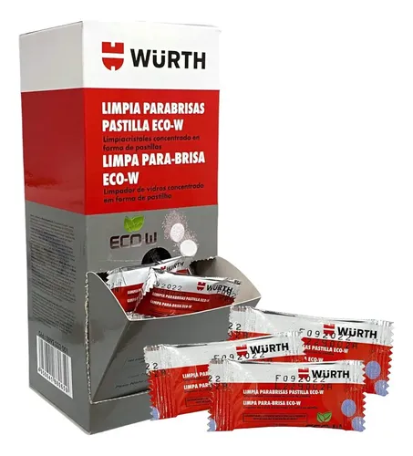 Imagem do produto LIMPA PARA BRISA PASTILHAS 5G WURTH