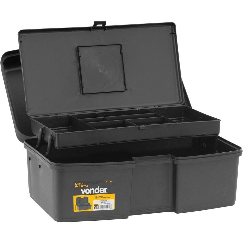 Imagem do produto CAIXA DE FERRAMENTAS C/ BANDEJA REF7001 VWA