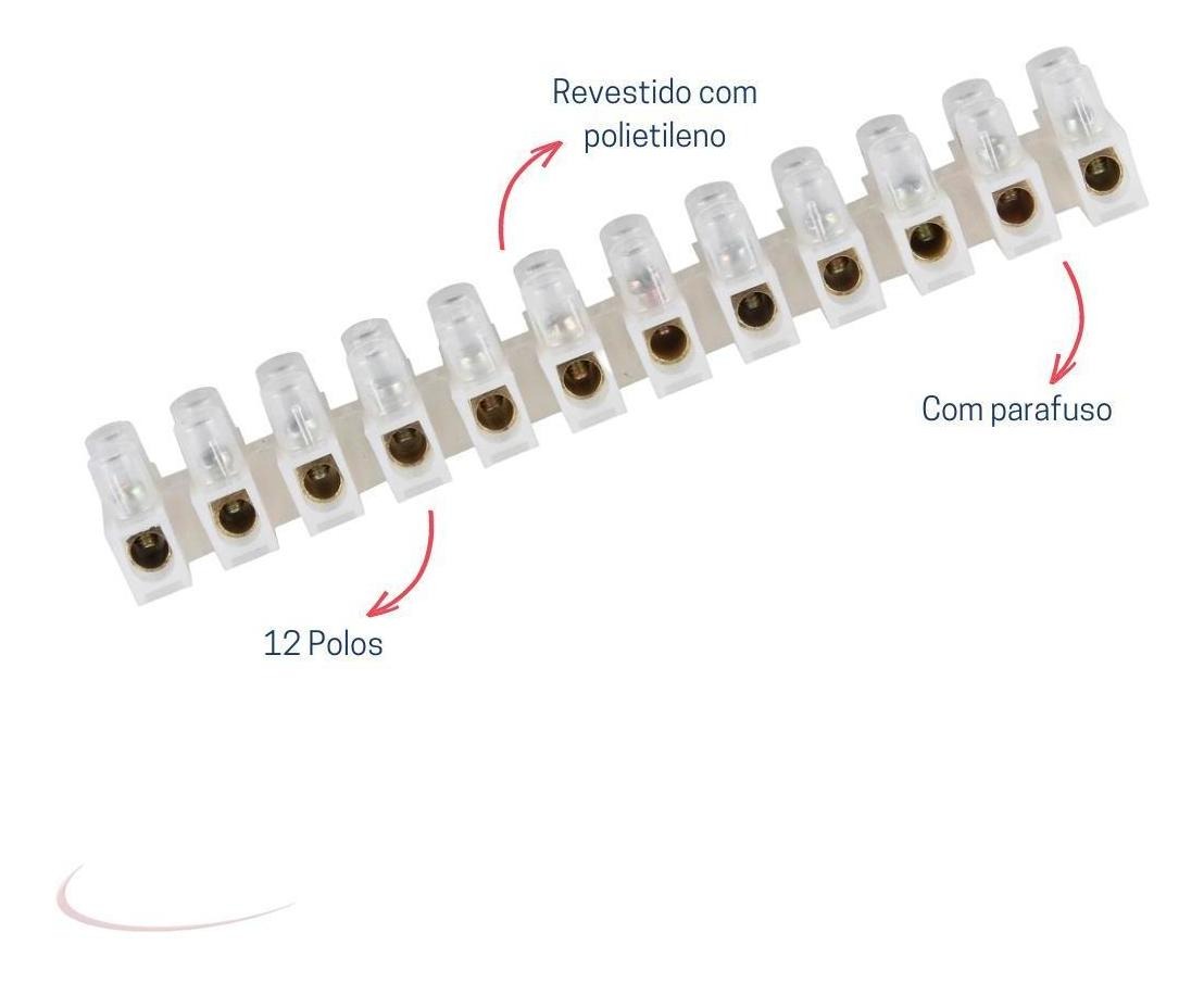 Imagem do produto CONECTOR EM BARRA NYLON P/ CABOS 4-6MM WURTH