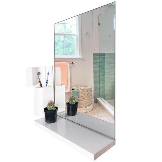 Imagem do produto ESPELHEIRA ANA CAROL 40X50 INCOLOR SUPER VIDROS