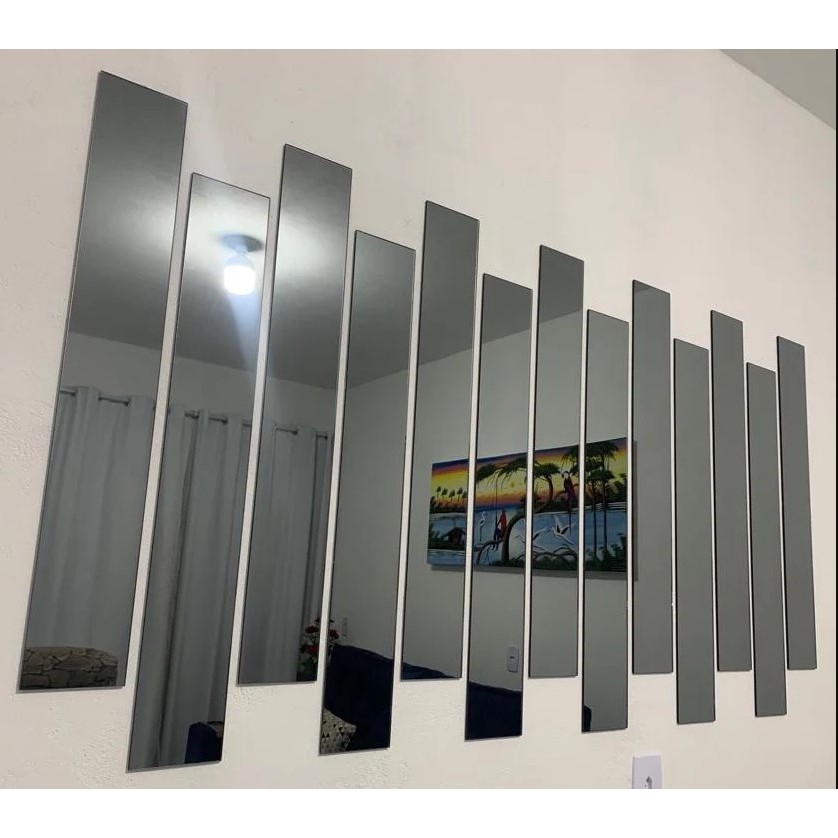 Imagem do produto ESPELHEIRA CRISTINA 50X50 INCOLOR SUPER VIDROS