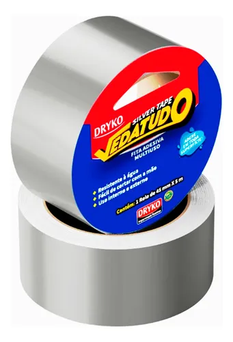 Imagem do produto FITA SILVER TAPE 45MMX5M DRYKO