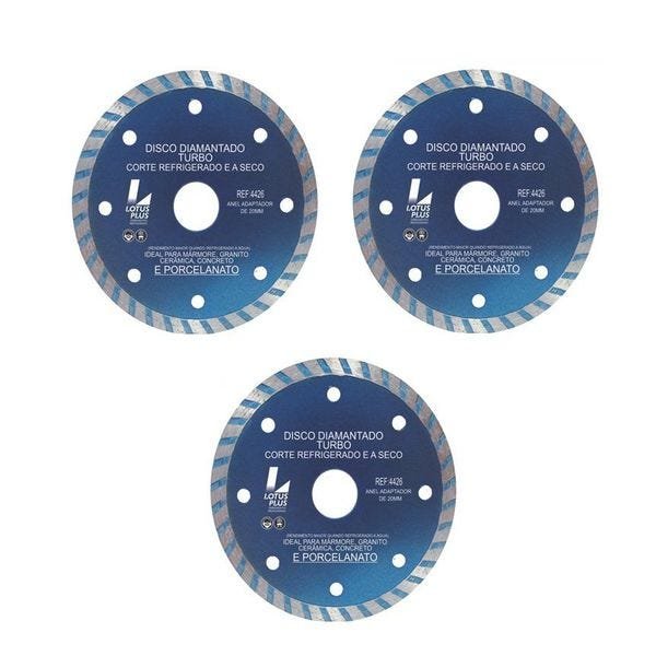 Imagem do produto DISCO DIAMANTADO TURBO 110MM 4.1/2 3731