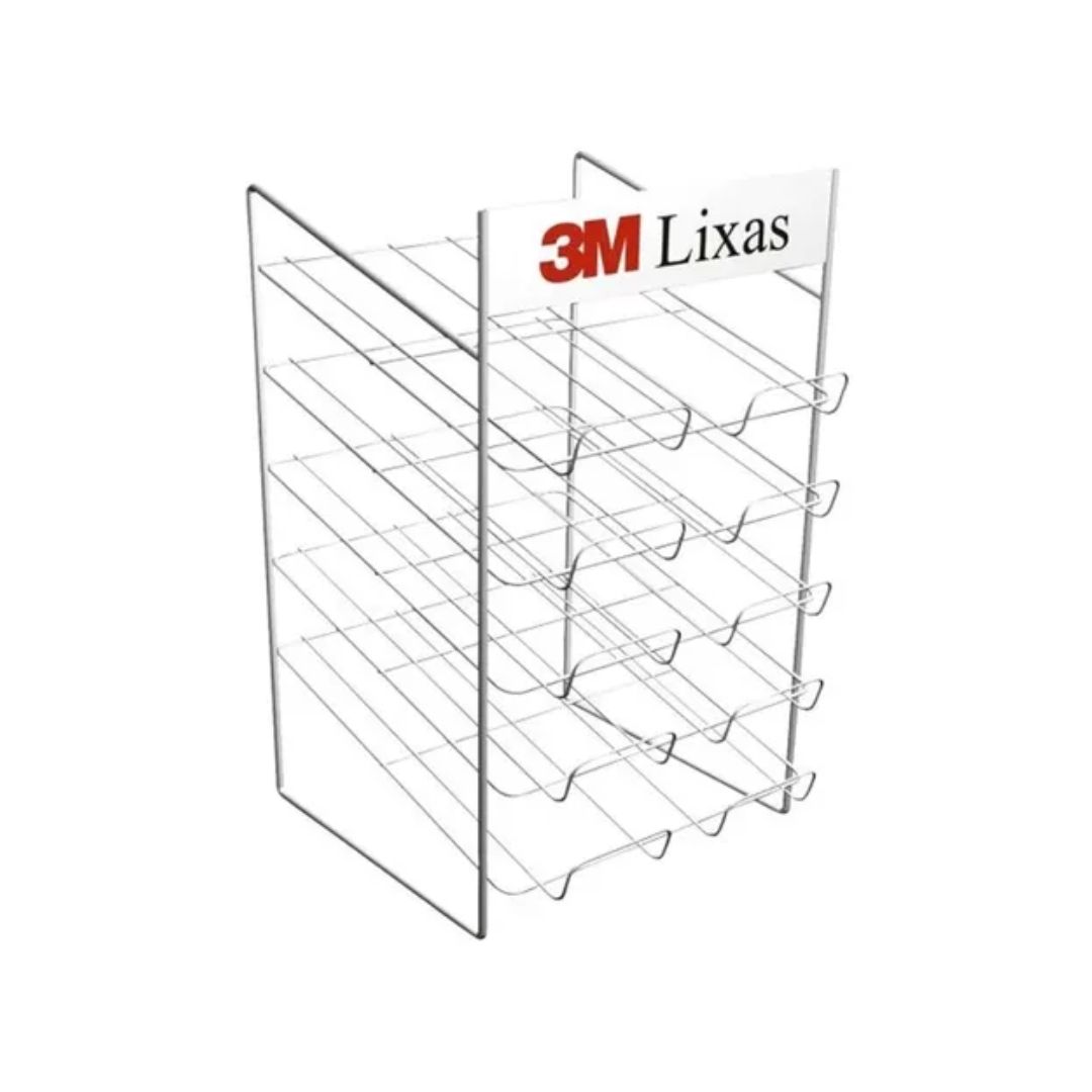 Imagem do produto EXPOSITOR ARAMADO PARA LIXA