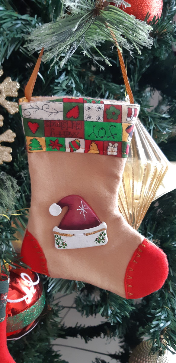 Imagem do produto DECOR MEIA NATAL 41X25CM NTD10203