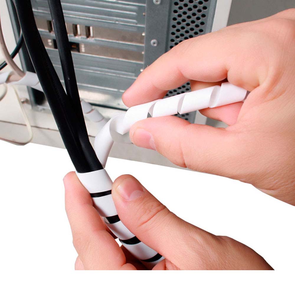 Imagem do produto ORGANIZADOR DE FIOS 10MM PT 1.5M DANEVA