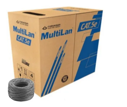 Imagem do produto CABO DE REDE UTP 4P CAT 5E AZ FURUKAWA