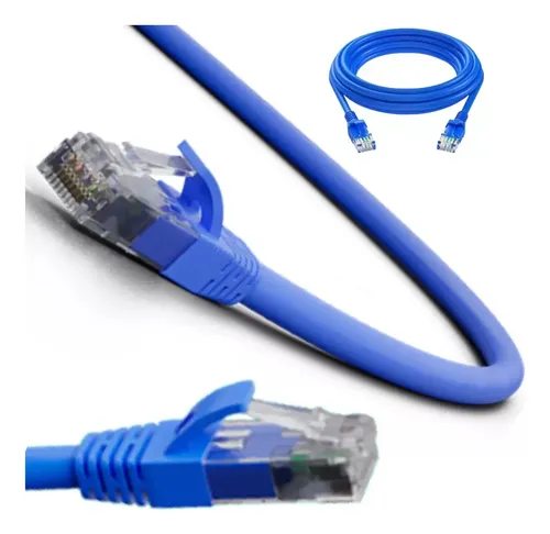 Imagem do produto CABO DE REDE UTP 4P CAT6 AZUL INTELBRAS
