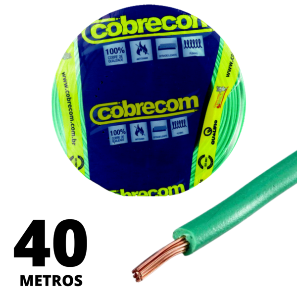 Imagem do produto CABO FLEXIVEL 1,5MM MT VERDE