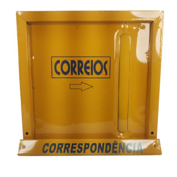 Imagem do produto CAIXA CORREIO IGREJA PQ ALUM METAL CARTAS