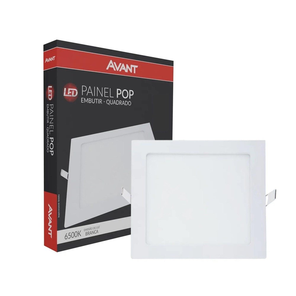 Imagem do produto PAINEL LED EMB QUAD 12W 6500K