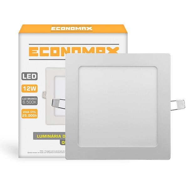 Imagem do produto PAINEL LED EMB RED 12W 6500K BR