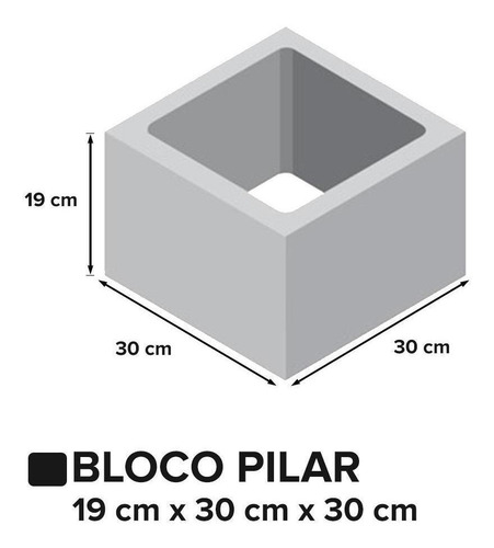 Imagem do produto PILAR SEÇÃO 18X30 C/ 10MT MODULO