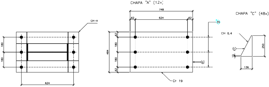 Imagem do produto PILAR SEÇÃO 18X30 C/ 8,45MT MODULO