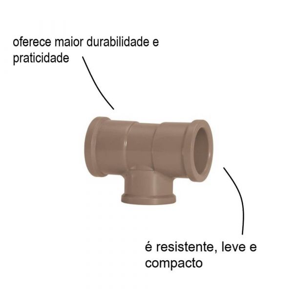 Imagem do produto TE SOLDAVEL 20MM