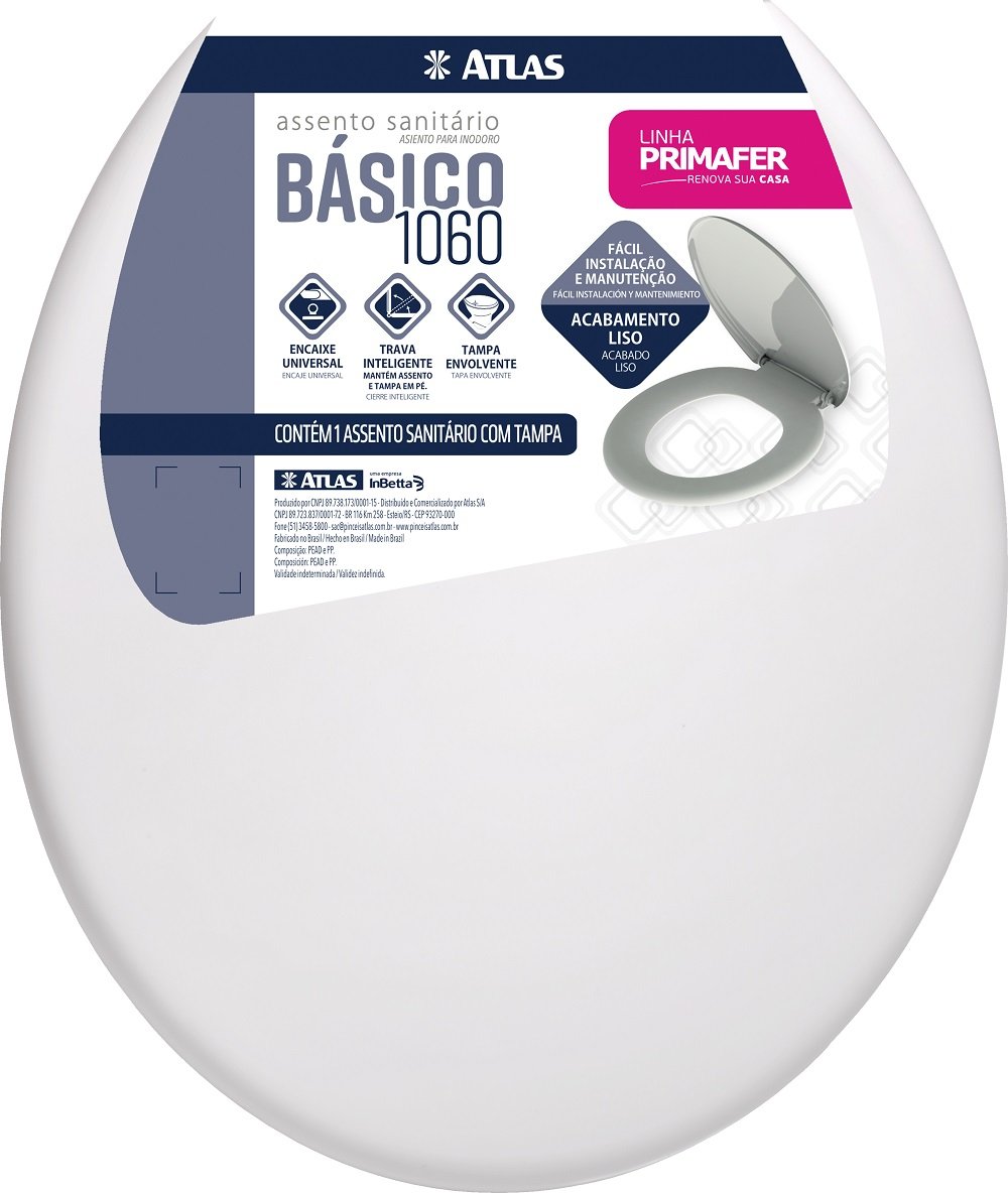 Imagem do produto BANQUETA MULTIUSO PLASTICO BRANCO PR1030-20 PRIMAFER