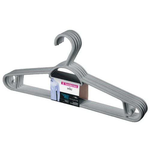 Imagem do produto CABIDE PENDURA MAIS L6 P5 PLAST PT 6PC PRIMAFER