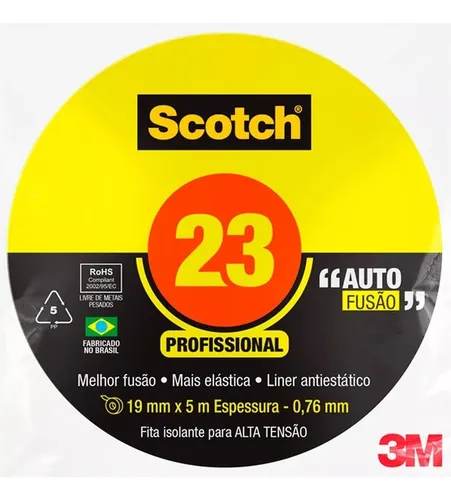 Imagem do produto FITA DE AUTO FUSAO 19MM X 10M 3M