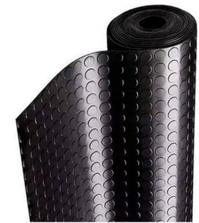 Imagem do produto TAPETE MOEDA 2,00X1M PRETO 1,5MM KAPAZI