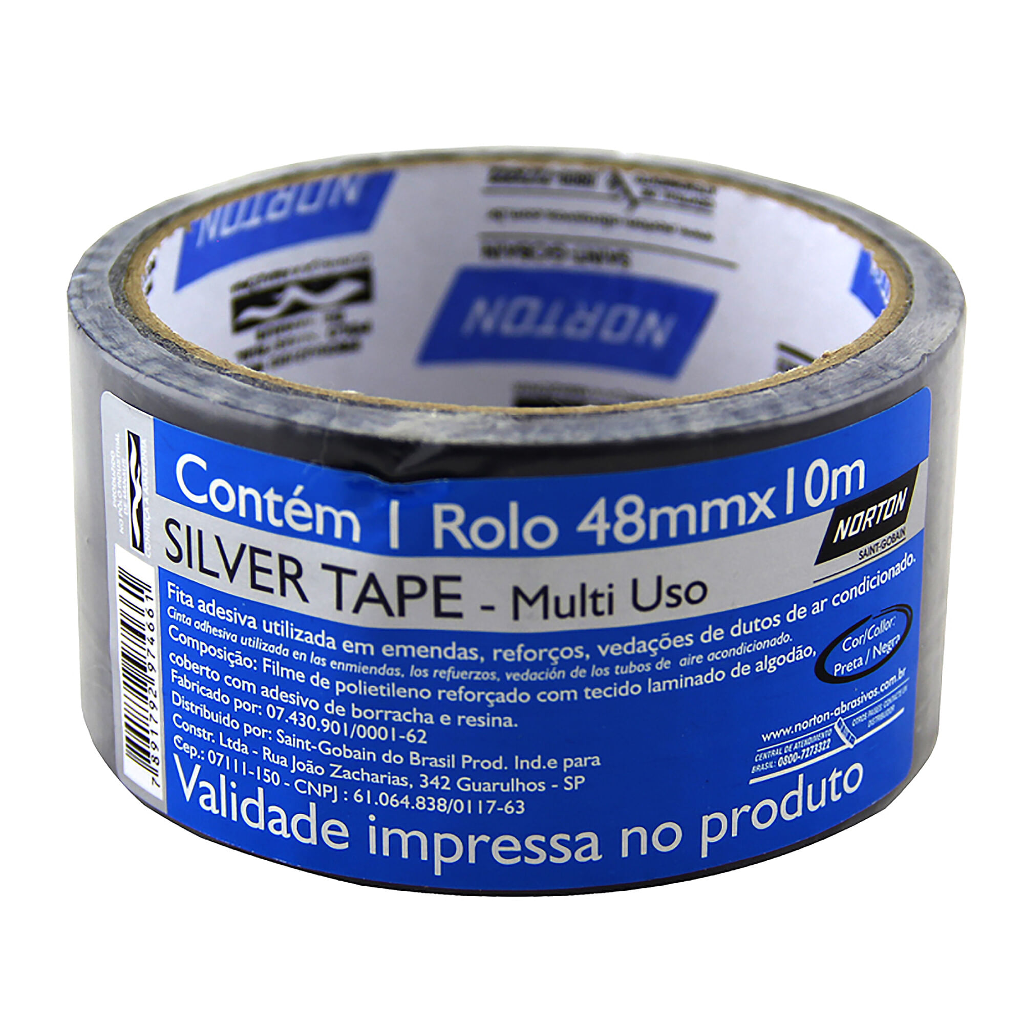 Imagem do produto FITA SILVER TAPE 48X5M NORTON