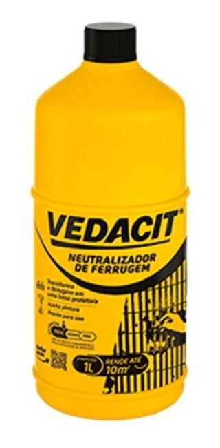 Imagem do produto NEUTRALIZADOR DE FERRUGEM 1LT VEDACIT