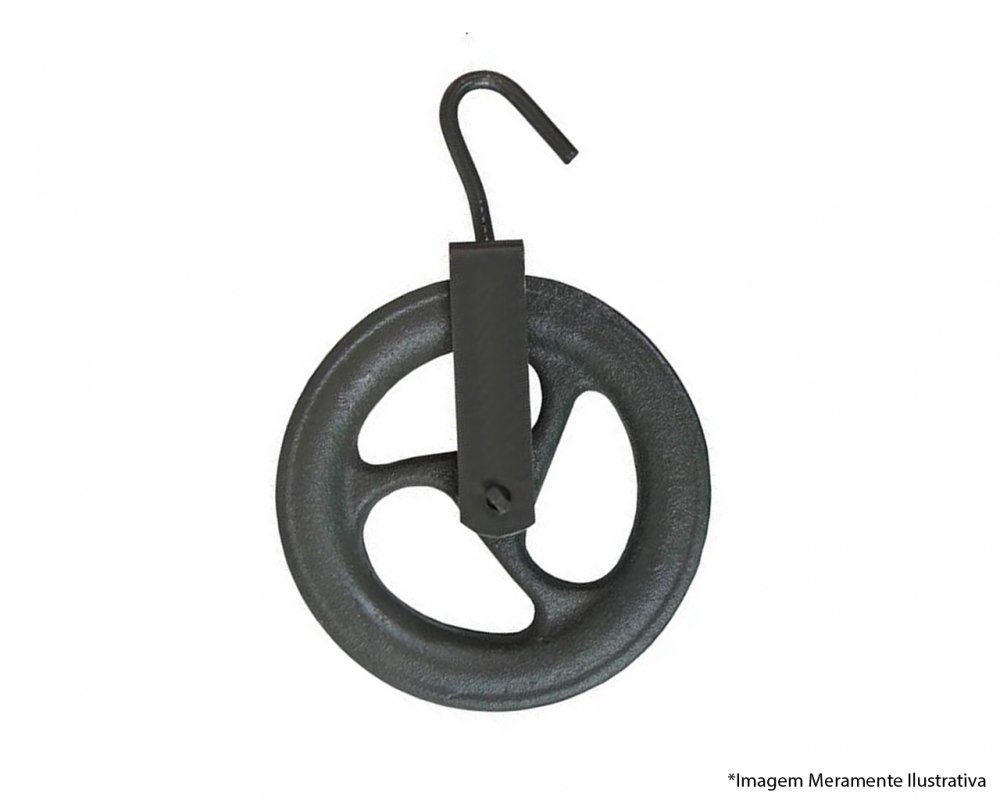 Imagem do produto ROLDANA P/ POCO 10CM FERTAK 3