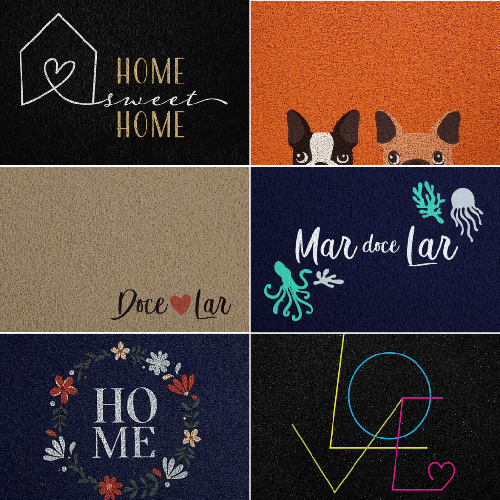 Imagem do produto TAPETE VINIL SUPER PRINT HELLO 40CM X 60CM KAPAZI