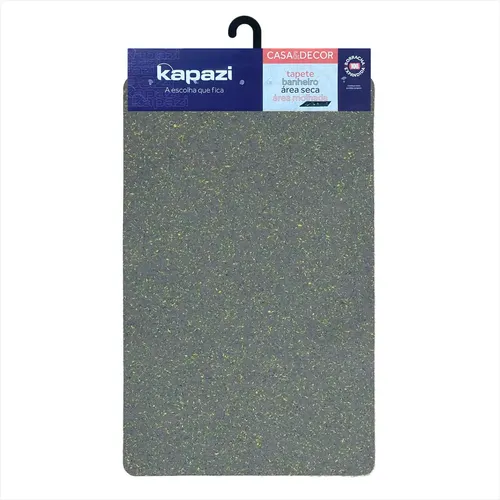 Imagem do produto TAPETE WATERKAP 40X60 PRETO KAPAZI
