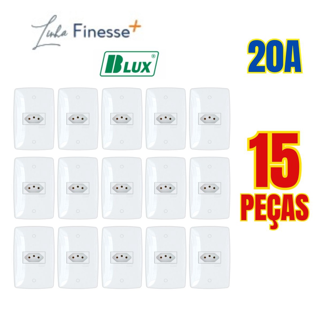 Imagem do produto CIGARRA EMBUTIR BR FINESSE 10630-5 B-LUX