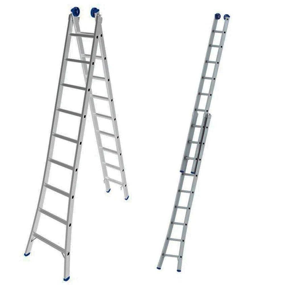 Imagem do produto ESCADA 12 DEGRAUS EXTENSIVA ALUMASA