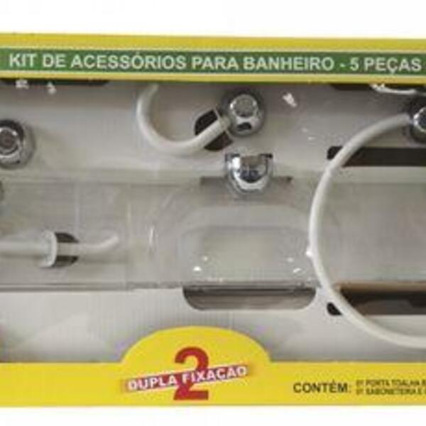 Imagem do produto KIT ACESS SAMBA CROM 5 PCS JAPI