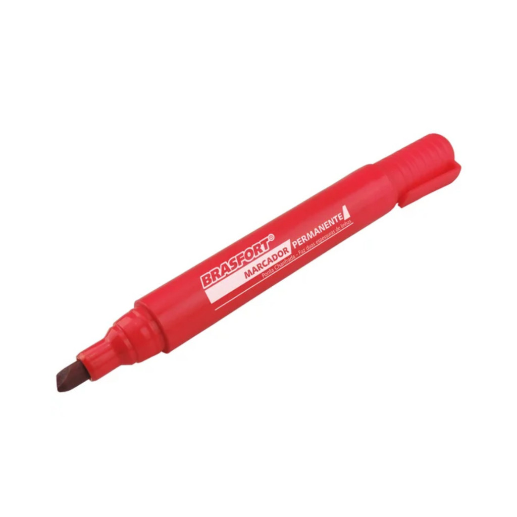 Imagem do produto MARCADOR PERMANENTE PONTA GROSSA VERMELHO UND