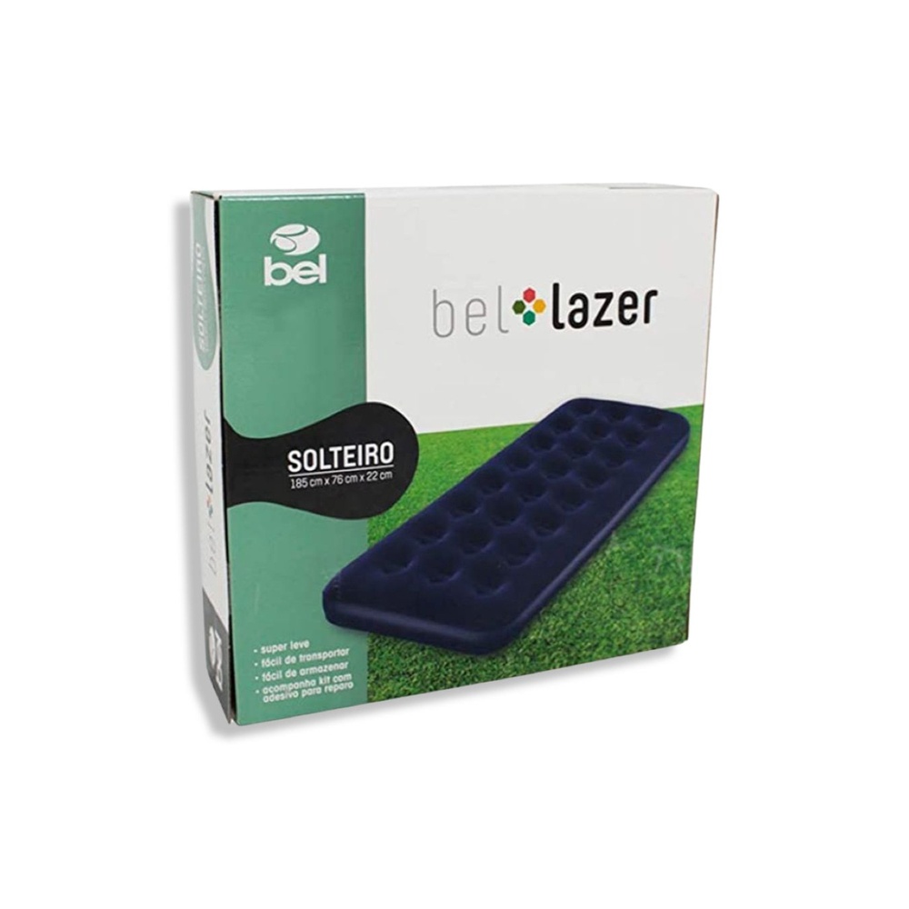 Imagem do produto COLCHAO INFLAVEL SOLT JL020411N JILONG BOTAFOGO