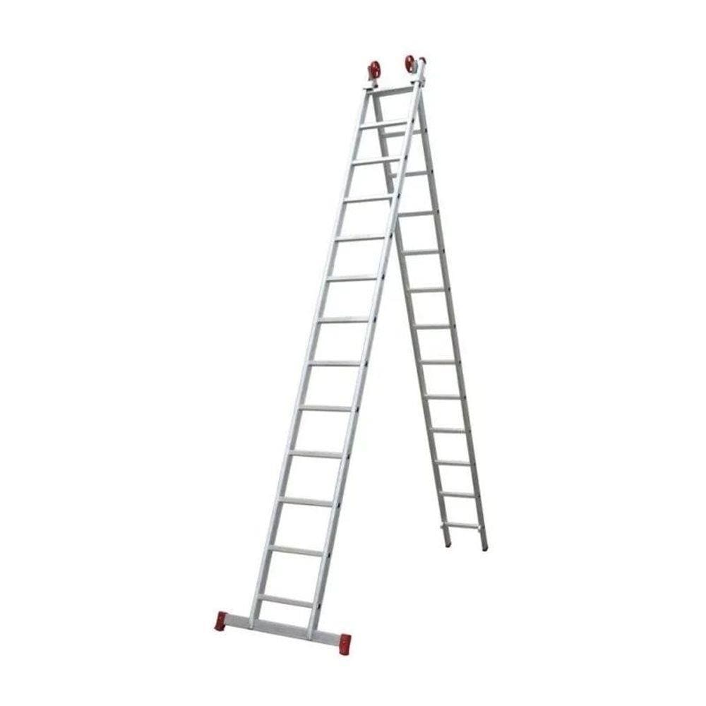 Imagem do produto ESCADA EXTENSIVA 11 DEGRAUS 3 EM 1 ESC0620 BOTAFOGO