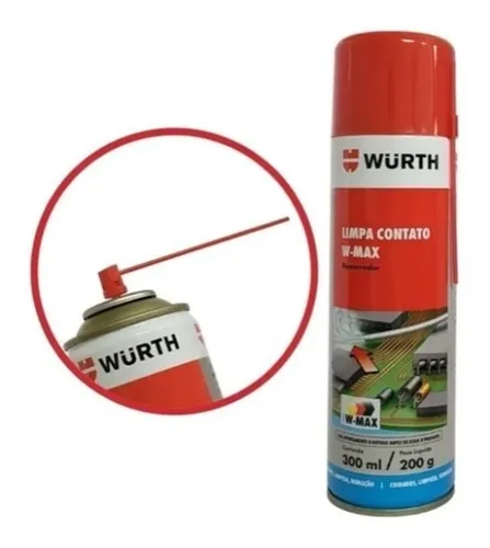 Imagem do produto LIMPA CONTATO W-MAX 300ML WURTH