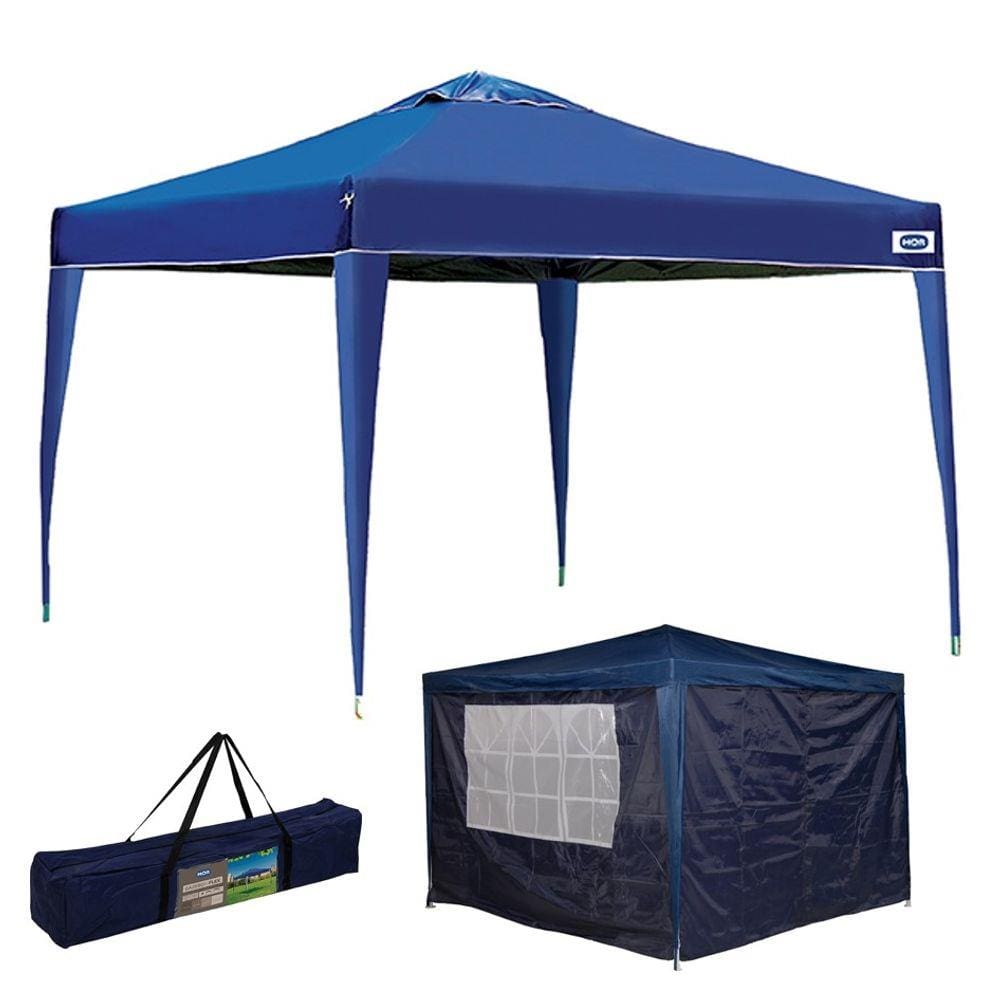 Imagem do produto TENDA GAZEBO 3X3M ARTICULADA AZUL BOTAFOGO
