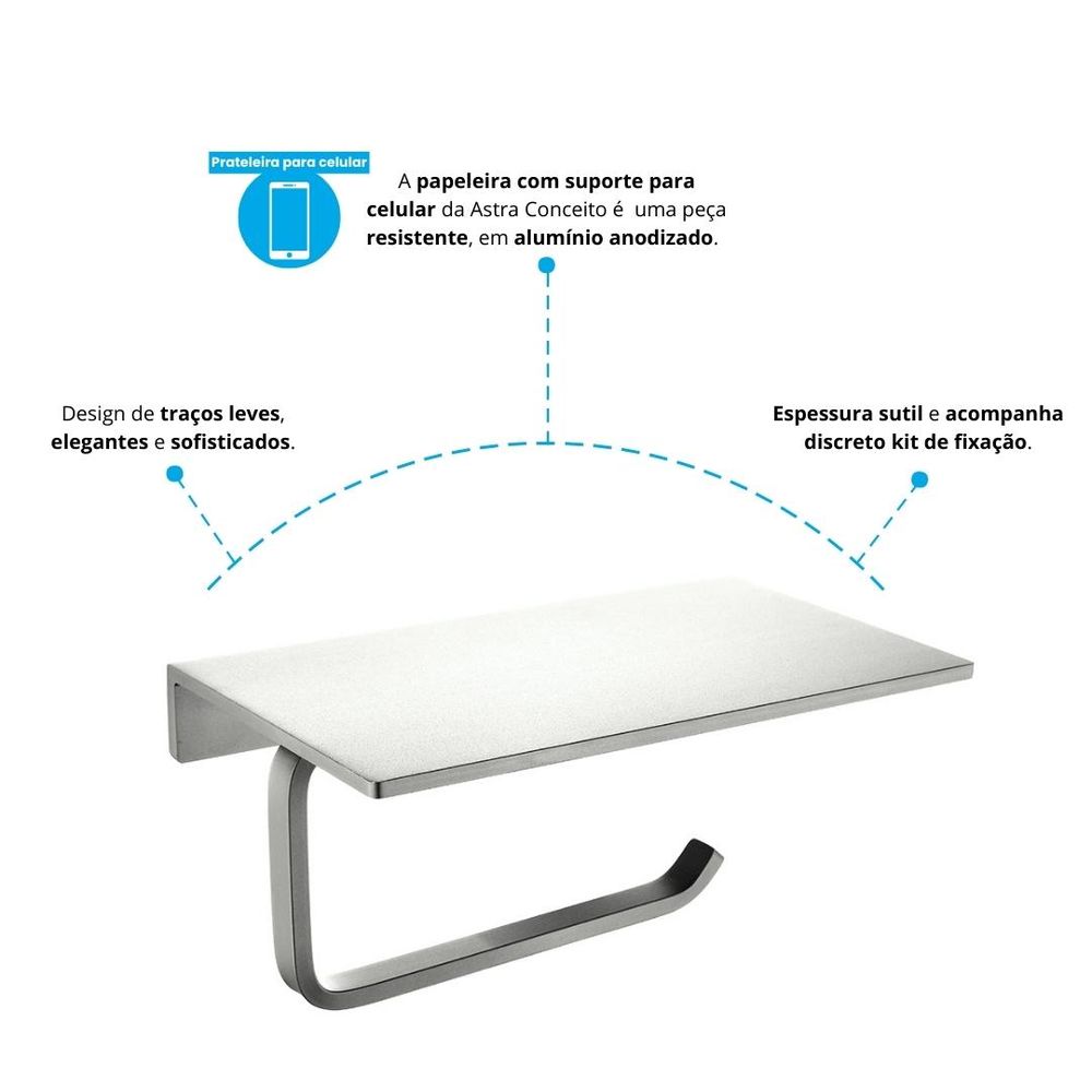 Imagem do produto PAPELEIRA ARAMADA BR AR/PAPC ASTRA