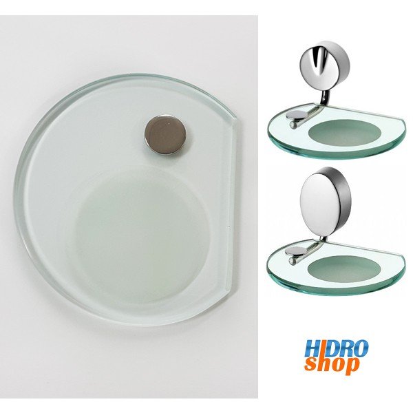 Imagem do produto SABONETEIRA EM VIDRO PAREDE REF2010 C84 LORENZETTI