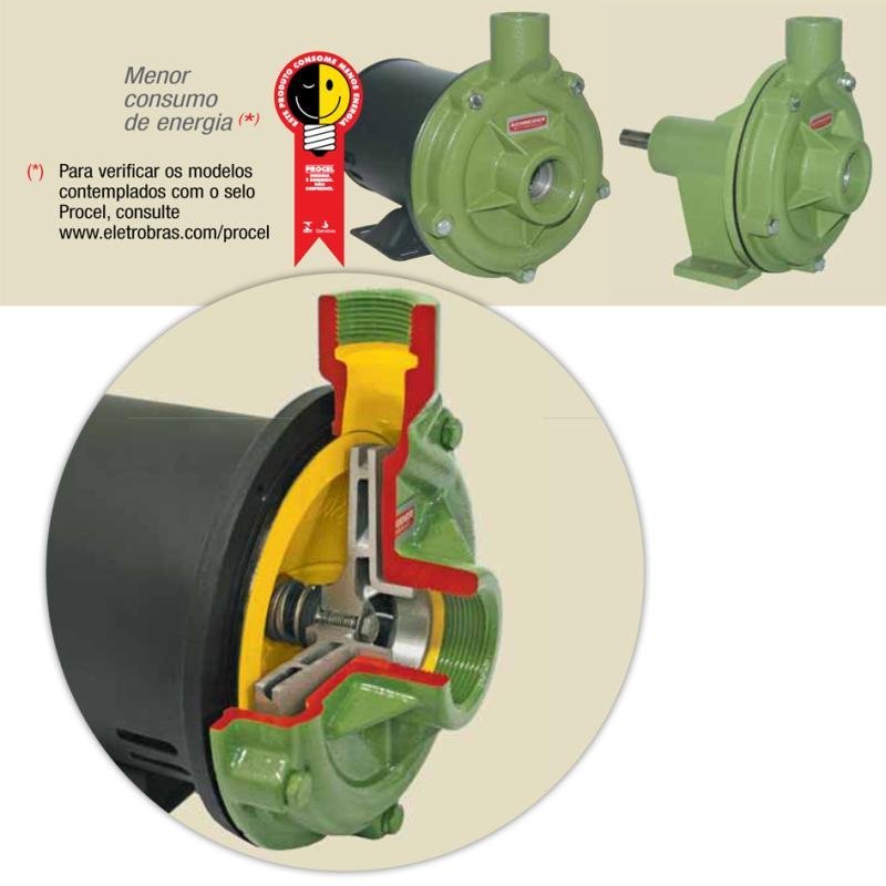 Imagem do produto BOMBA CENTRIFUGA 1.50 CV BC-92S 1B SCHNEIDER