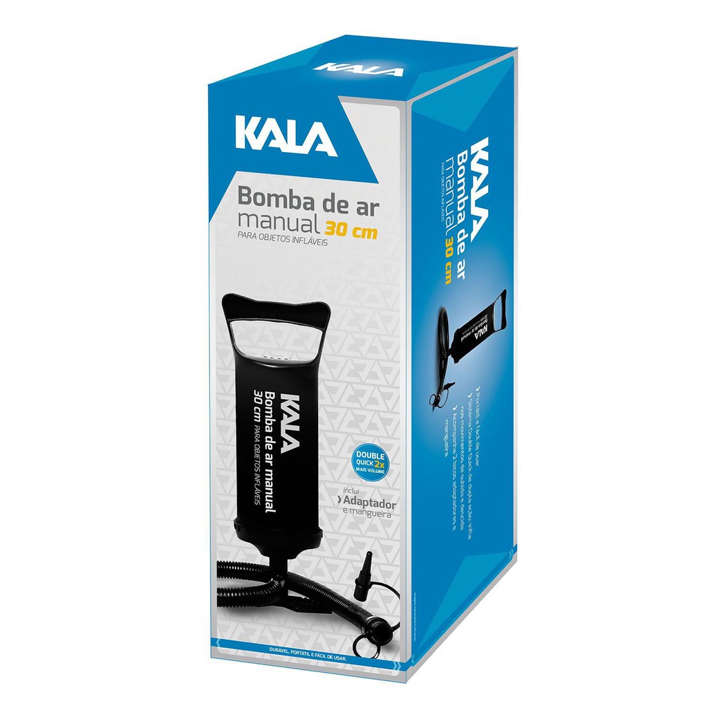 Imagem do produto BOMBA DE AR MANUAL 8.1X30CM AT BRASIL