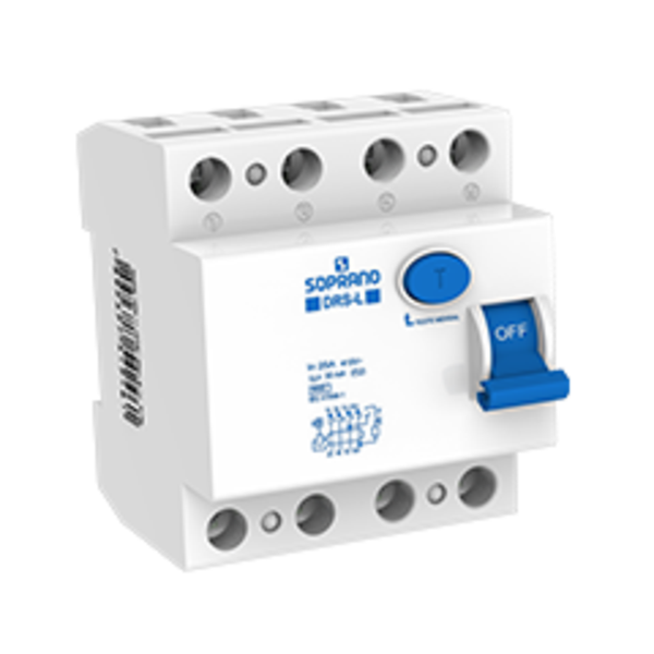 Imagem do produto DISJUNTOR DR TETRA 40A DIN SOPRANO